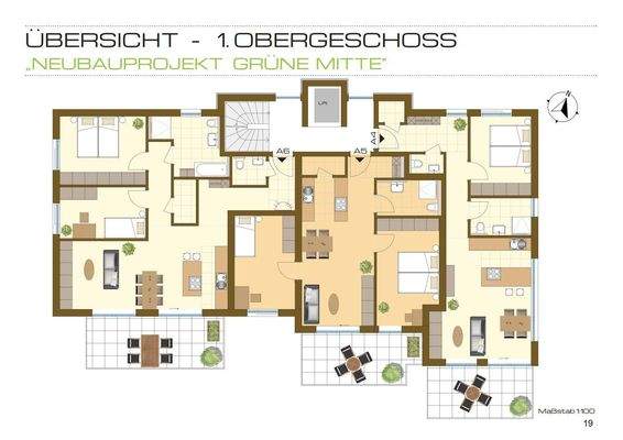 Übersicht Grundriss 1.OG