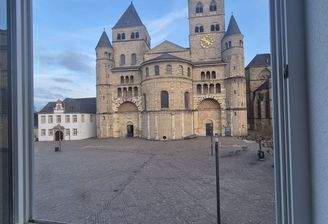 Blick aus dem Bürofenster