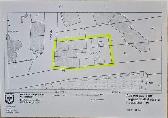 RE-IA0043 - Flurkarte