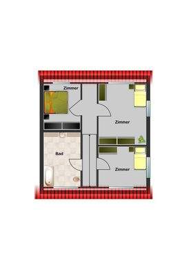 Haupthaus Obergeschoss