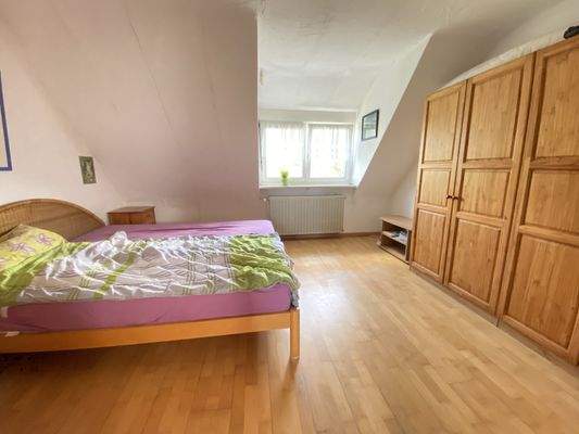 Schlafzimmer im Dachgeschoss