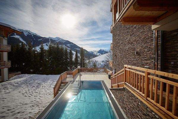 beheizter Panorama Pool