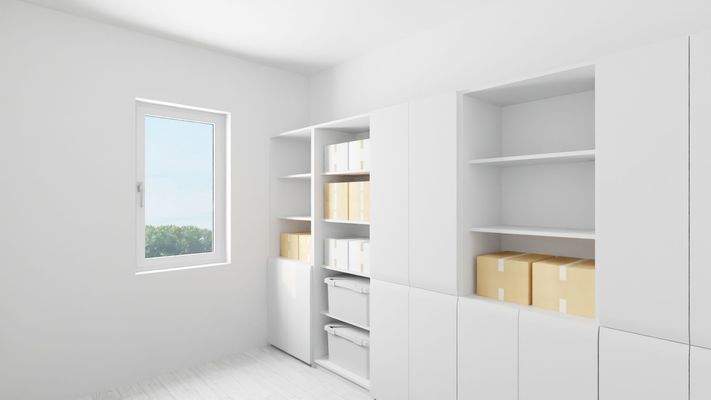 Abstellraum Illustration 