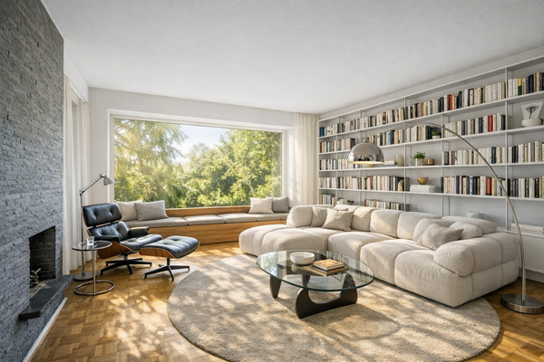 EINRICHTUNGSVORSCHLAG WOHNEBENE