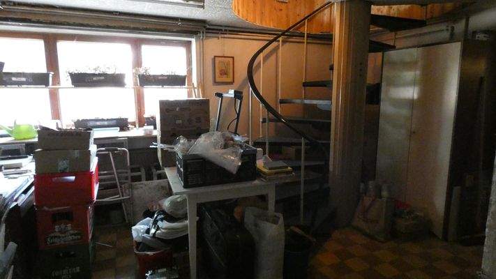 Keller - Wendeltreppe