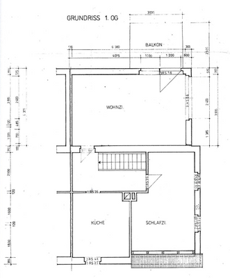 Grundriss Dachgeschoss