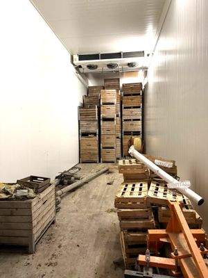 Lagerraum mit Belüftung