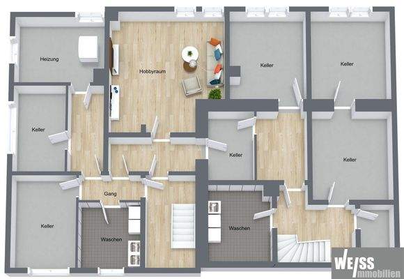 Grundriss Kellergeschoss