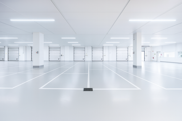 Halle 1.1 Visualisierung nach Renovierung