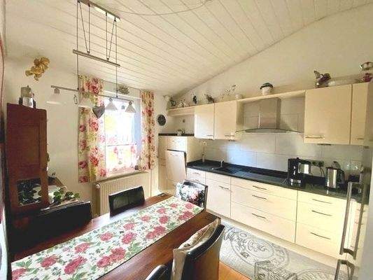 Die Küche ist ein beliebter Ort zum gemütlichen Beisammensein