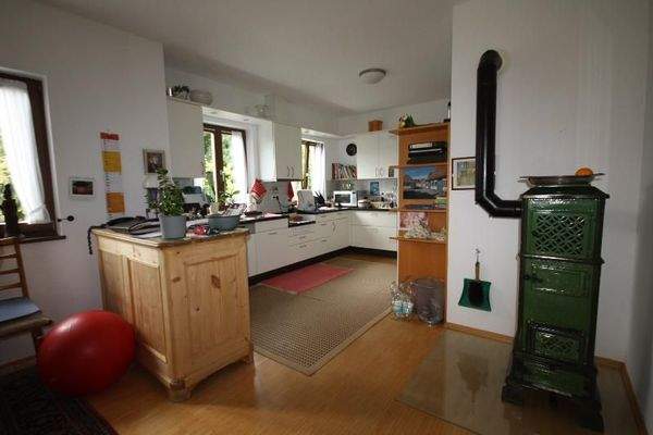 Blick in die offene Küche