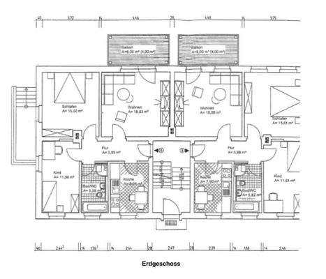 Grundriss Hochparterre