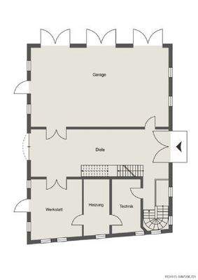 Nebengebäude-Erdgeschoss