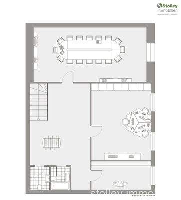 SKIZZE Hinterhaus: Grundriss, Obergeschoss