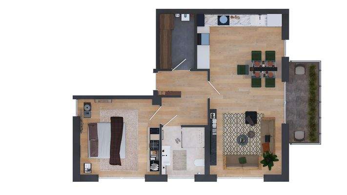 Haus 17 Obergeschoss