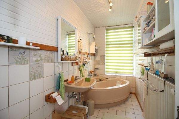 Badezimmer im Erdgeschoss 