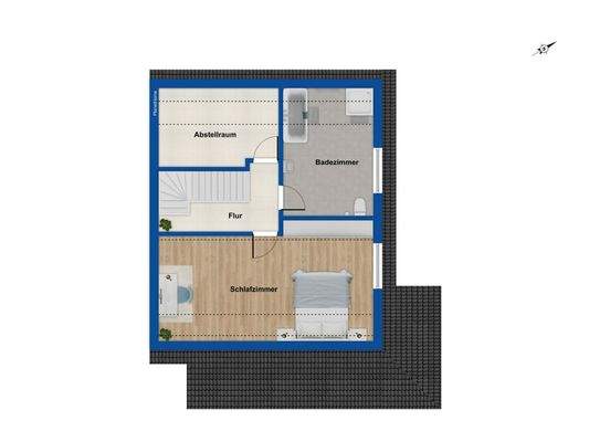 Grundriss Dachgeschoss