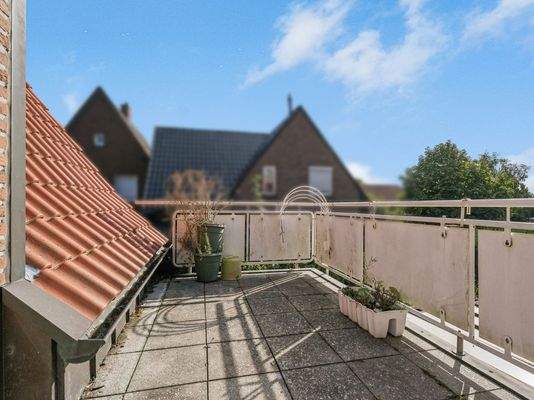 Balkon zweite Wohneinheit 