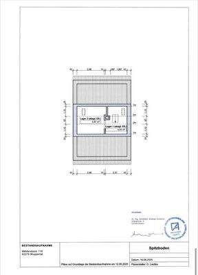 Grundriss Spitzboden 