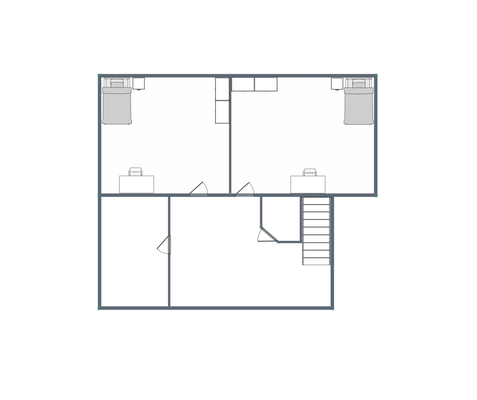 Dachgeschoss rechte Doppelhaushälfte
