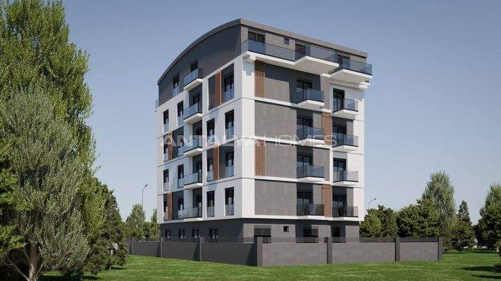 Flats Close to the Coast in Güvenlik, Muratpaşa