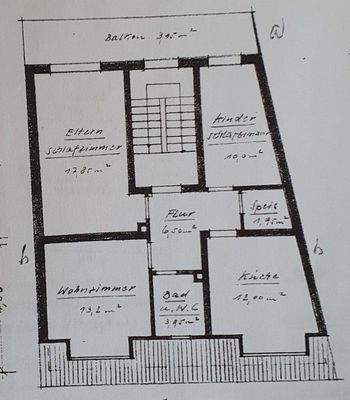 Vorderhaus Grundriss DG