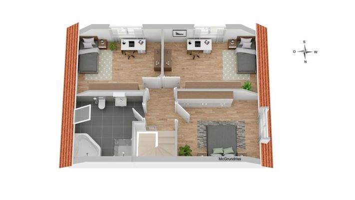 Grundriss DHH DG links