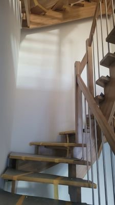 Treppe in Obergeschoss