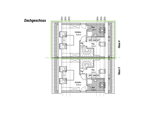 DG Grundrisse DHH_Haus 4