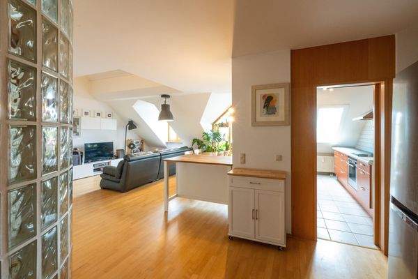 Wohn-/Essbereich mit Küche