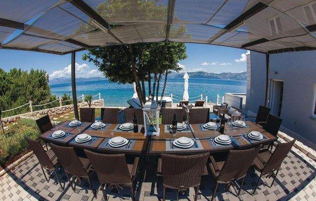 Terrasse mit Meerblick