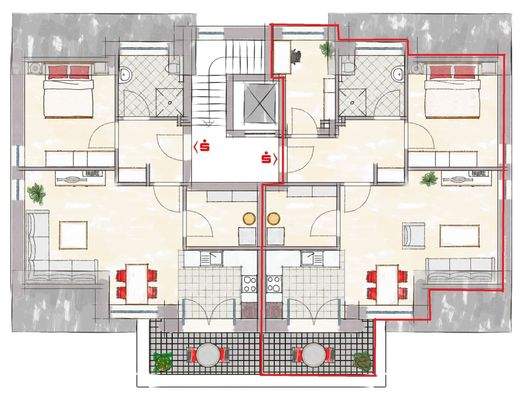Grundriss Dachgeschoss