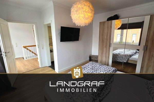 Schlafzimmer mit Bad