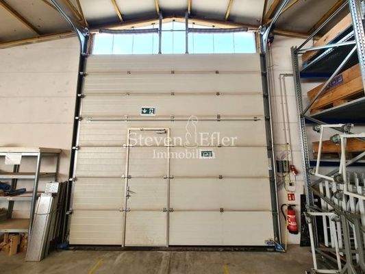 Innenansicht - Rolltor Hallenbereich A