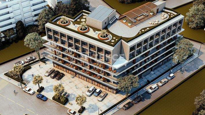 Flats in a Complex with a Pool Near the Metro in Çiğli İzmir