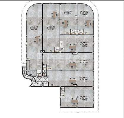 Centrally Located Commercial Properties Near the Beach in Alanya