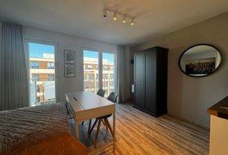 Wohn- und Schlafbereich (Musterwohnung)