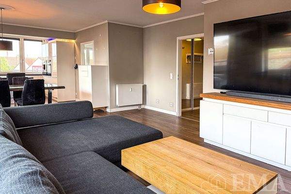 Blick vom Wohnbereich