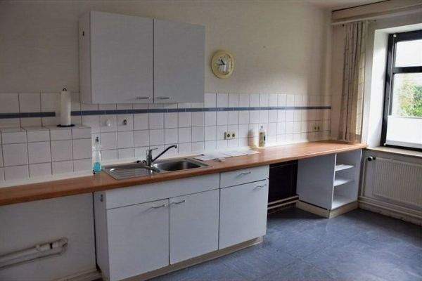 Küche im Souterrain