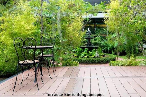 Terrasse Einrichtungsbeispiel 2