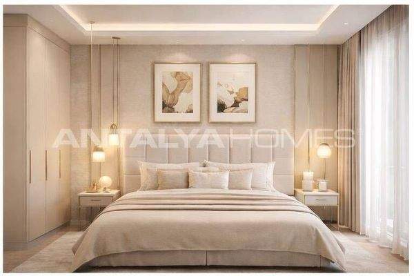 Luxury Sea View Flats with Communal Pool in Alanya Kestel