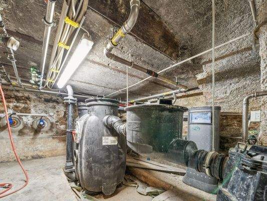 Heizung mit Fernwärmeanschluß