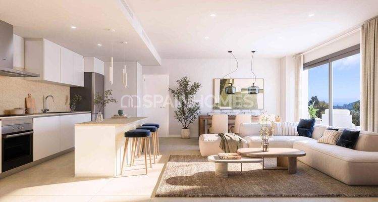 New Flats Near Estepona Golf Courses in Malaga