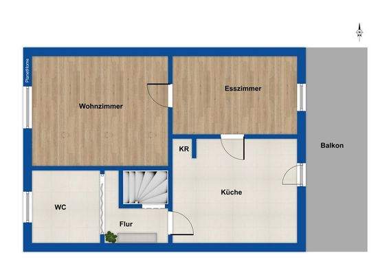 Grundriss - Obergeschoss