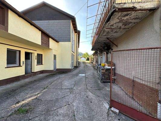 Außenansicht Haus 1 und 2