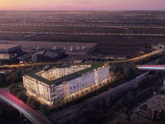 Luftperspektive bei Nacht