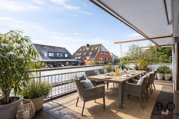 Weitblick von der Dachterrasse