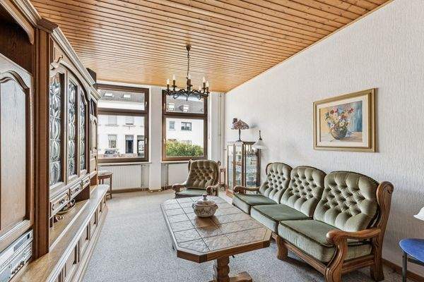 Lichtdurchflutetes Wohnzimmer Erdgeschoss