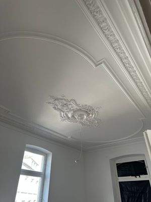 Jugendstil-Deckenverzierung