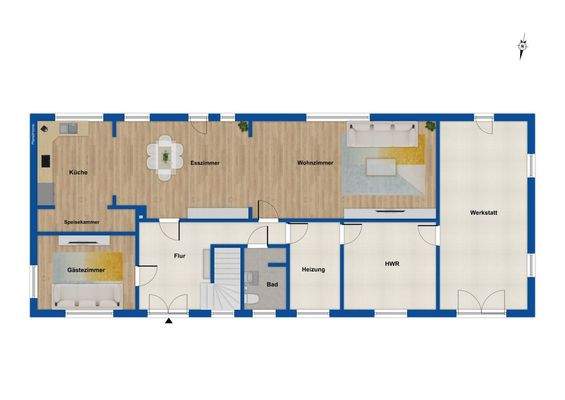 Grundriss Erdgeschoss